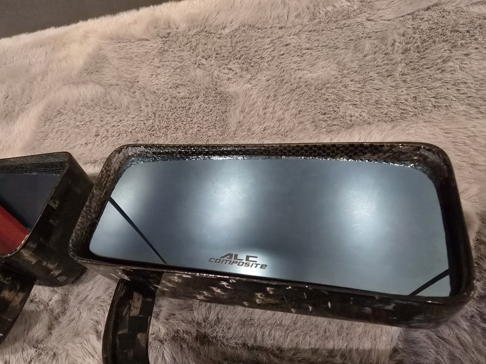 ALC Dry Carbon Fiber Spread Tow Twill Weave LMGT Side Mirror (Universal/S2000)