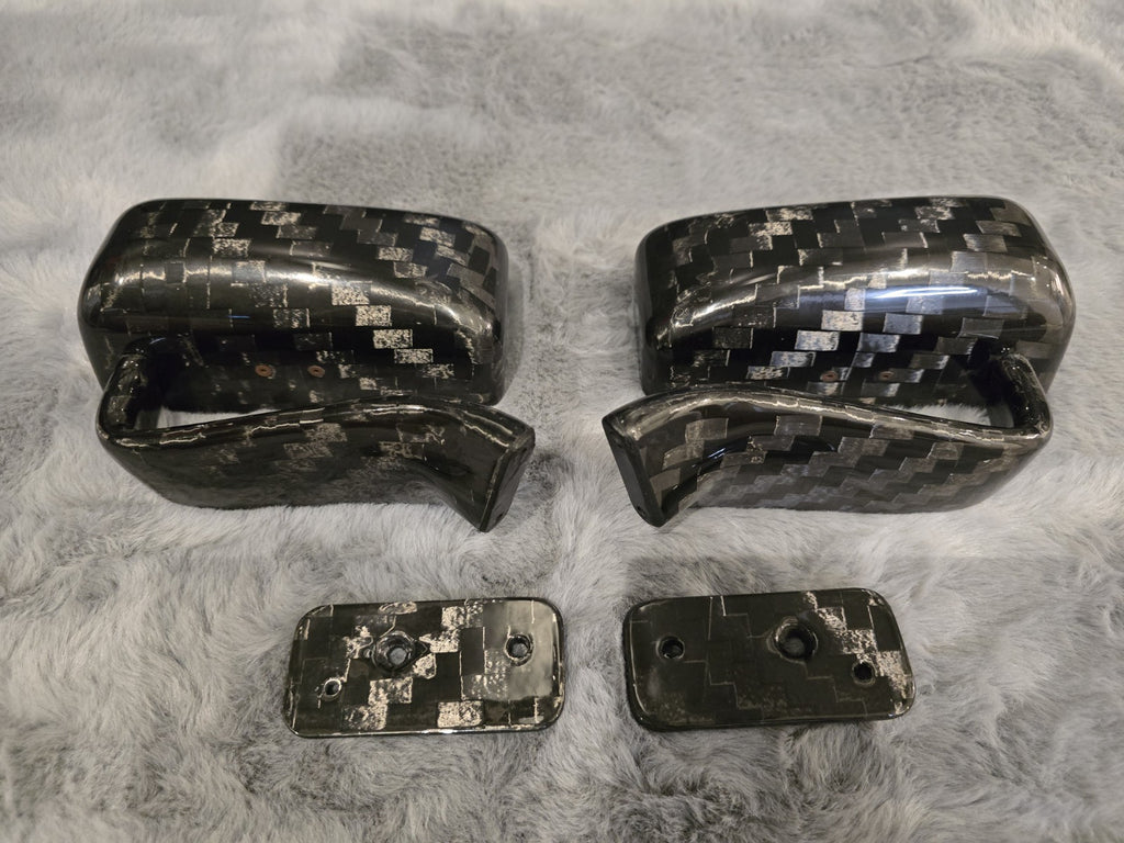 ALC Dry Carbon Fiber Spread Tow Twill Weave LMGT Side Mirror (Universal/S2000)