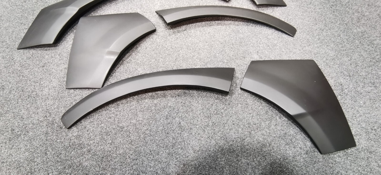 Fit For Toyota Yaris GR (GXPA16) FRP Wide Fender Trim/ Flares 6pc set (stick on)