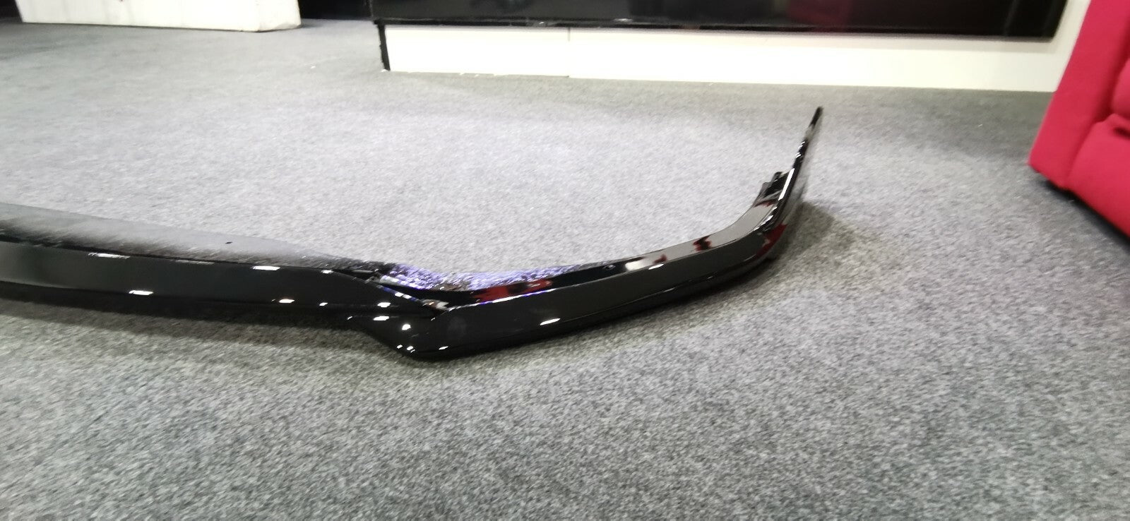 FIT FOR TOYOTA GR YARIS TM STYLE FRONT BUMPER LOWER LIP/SKIRT FRP UNPAINTED
