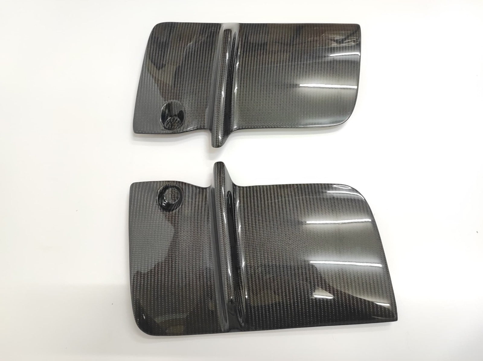 Fit For GR Yaris GXPA16 Carbon Fiber Front Bumper Duct Cover / Fog Lamp Delete