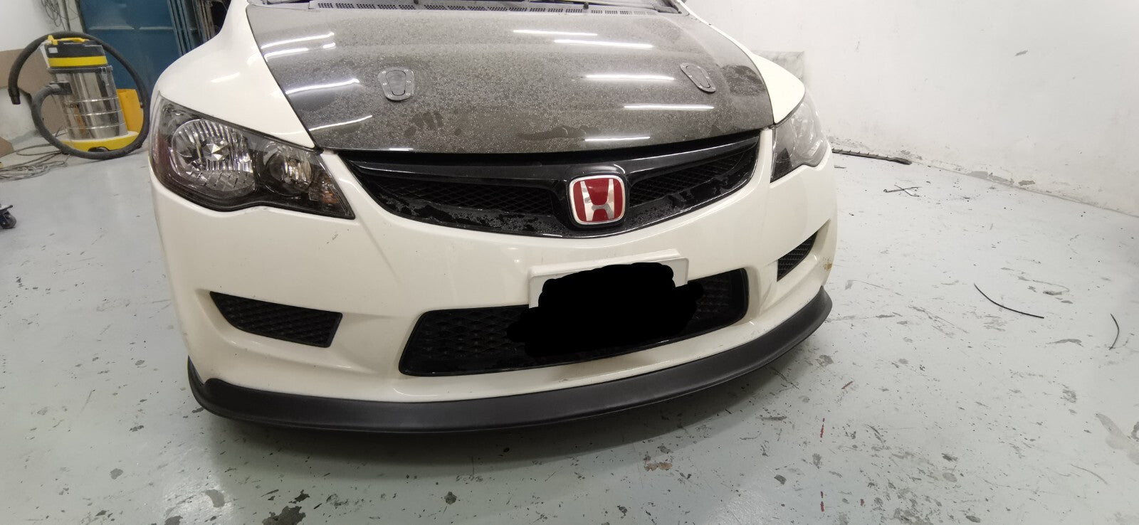 Fit For Honda Civic FD2R ALC  Carbon Fiber Front Lip (Track Pack Edition)