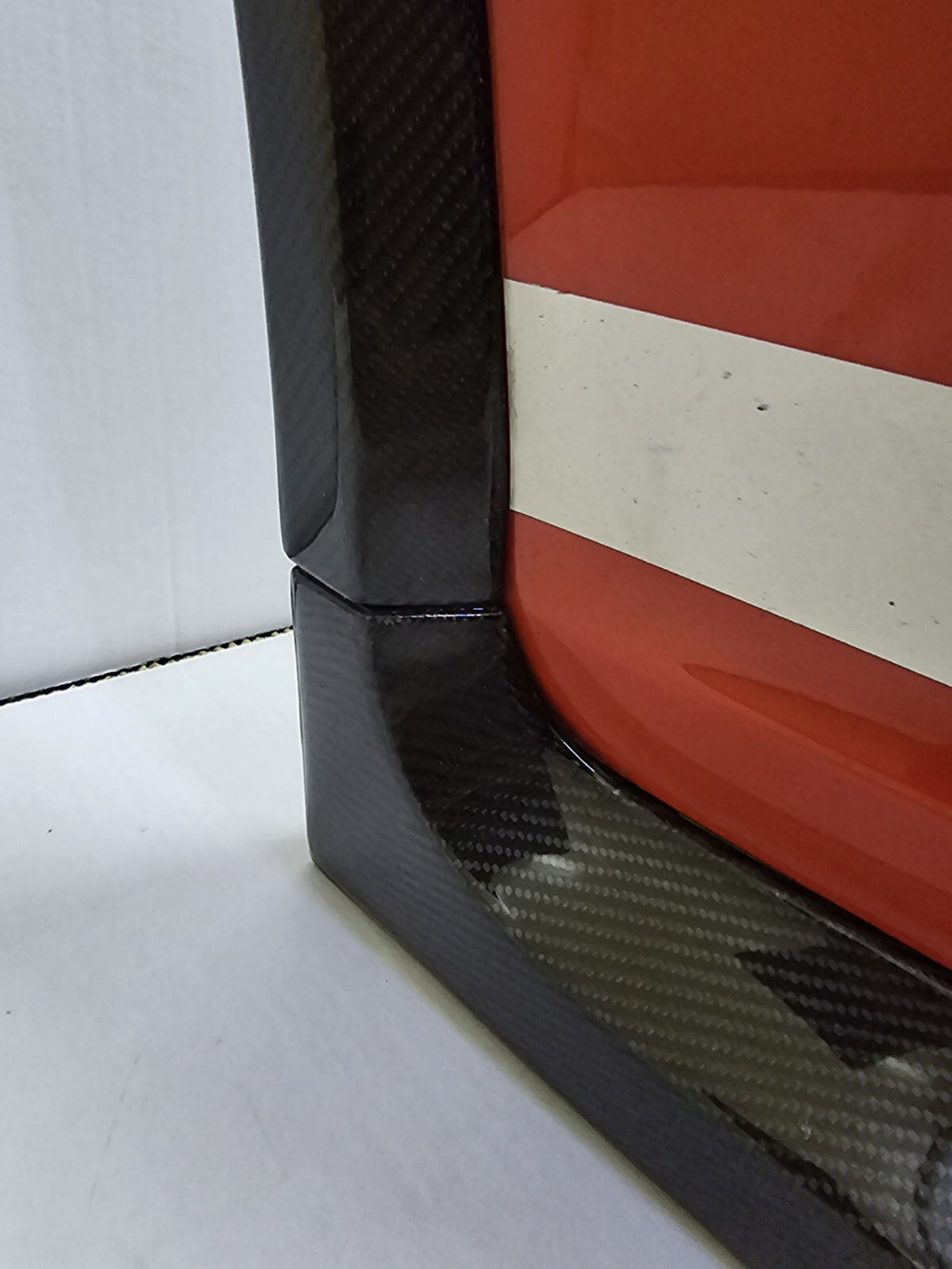 Fit For Porsche 911 991.1 GT3 RS Carbon Fiber Front Spoiler With Side appendages