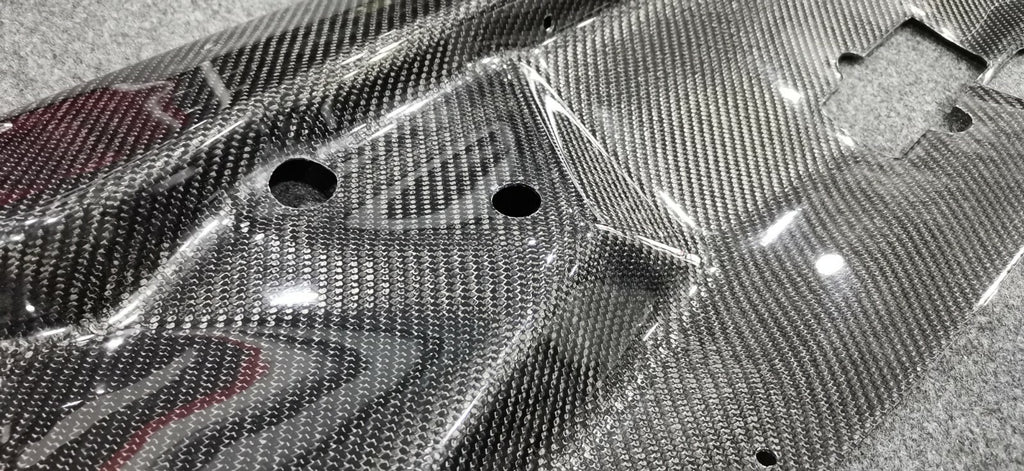 Fit For Nissan Silvia S15 Carbon Fiber Radiator Top Cooling Plate 99-02