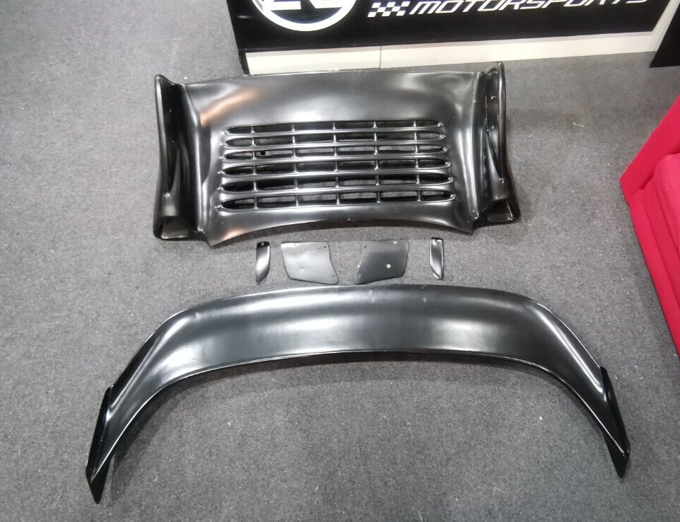 Fit For Porsche 911 996 TURBO/C4S Cabriolet ONLY Rear Engine Decklid & Wing