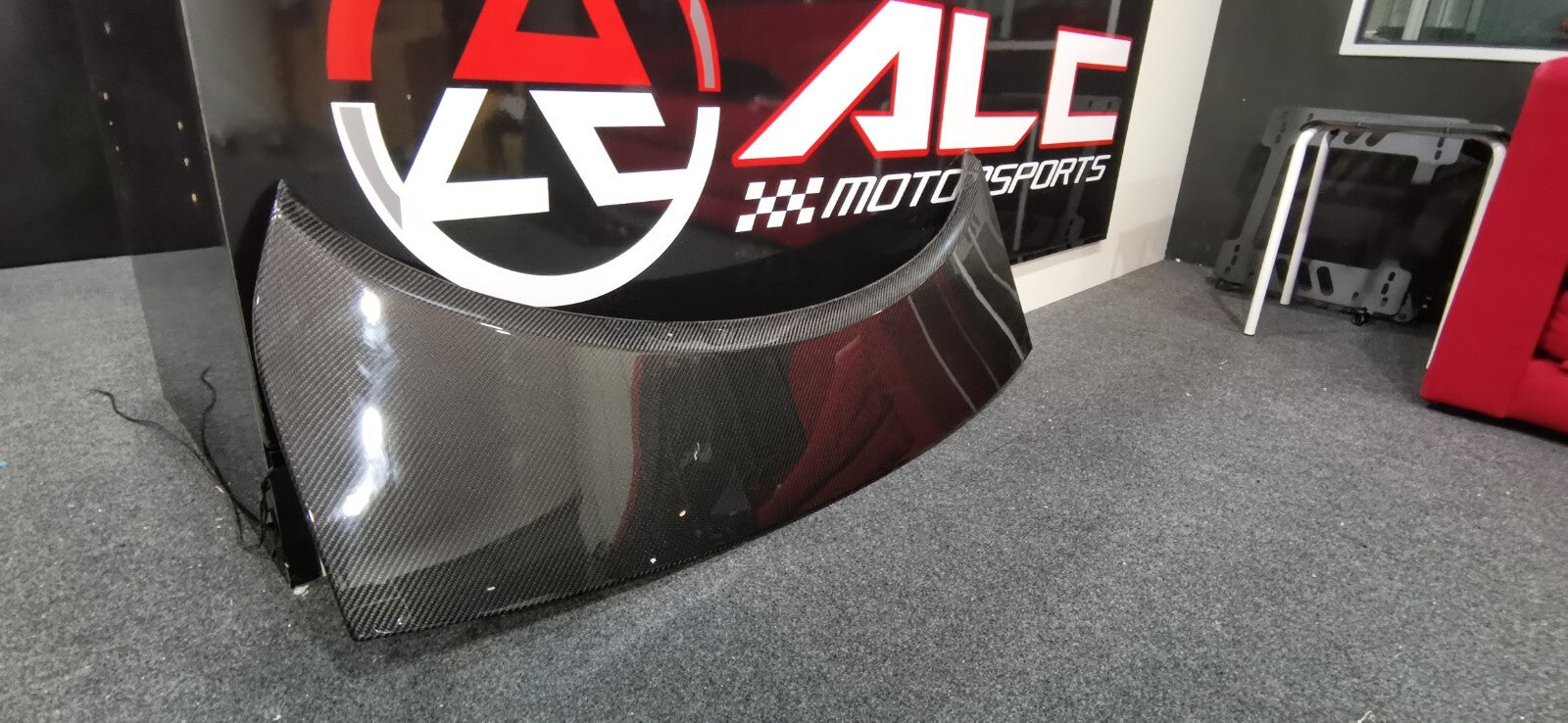 FIT FOR AUDI R8 V8 V10 08-15 REAR DECKLID ENGINE COVER PANEL CARBON FIBER 