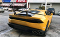 Fit For Lamborghini Huracan M Style Carbon Fiber GT wing comes with carbon base