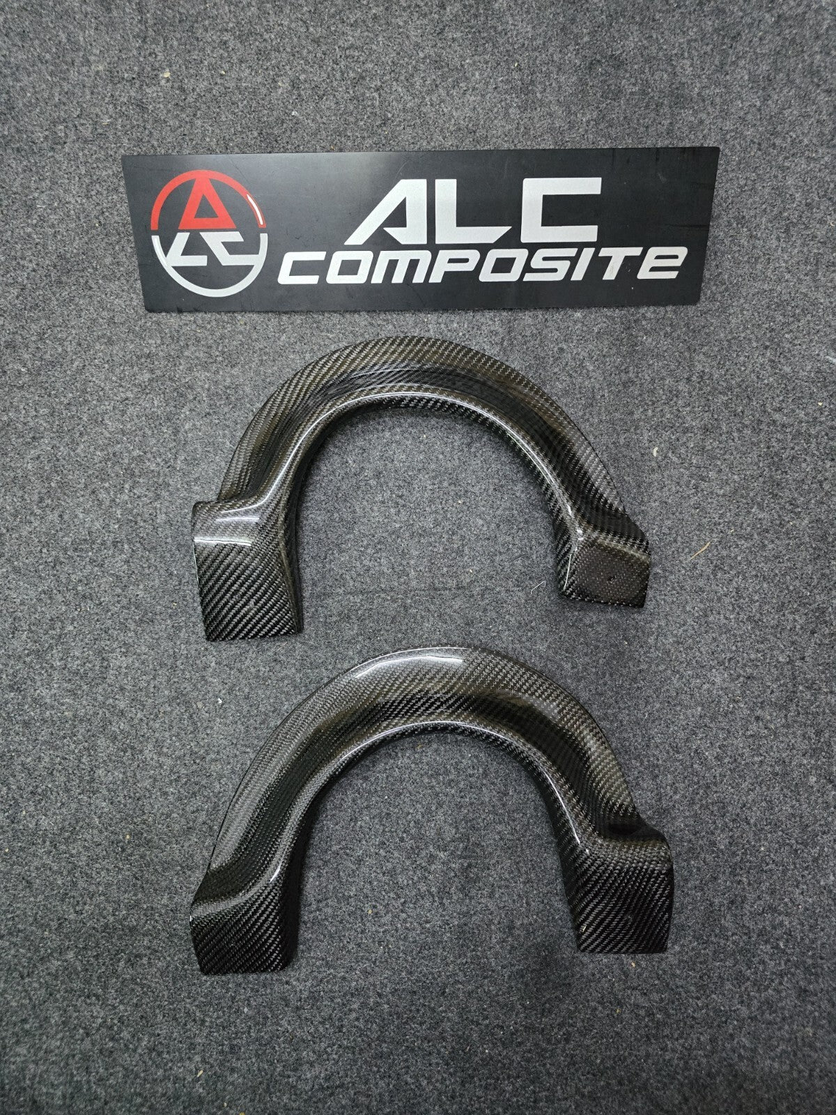 ALC Carbon Fiber Rear Bumper Exhaust Heat Shield Cove For 04-09 Honda S2000 AP2