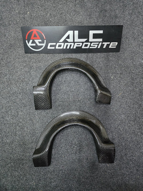 ALC Carbon Fiber Rear Bumper Exhaust Heat Shield Cove For 04-09 Honda S2000 AP2