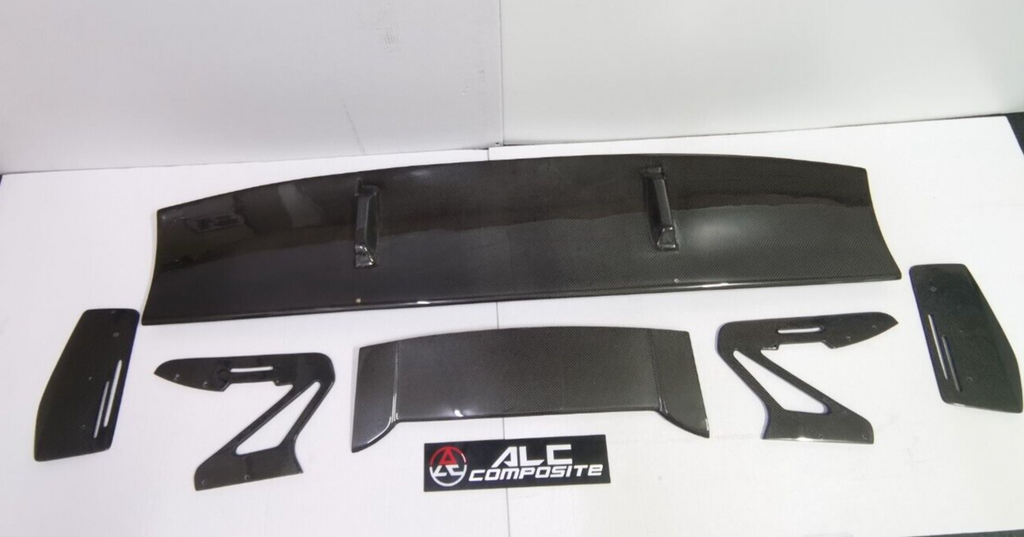 Carbon Fiber ALC Swan Neck Rear Wing Fit For Lamborghini Gallardo Spyder/coupe
