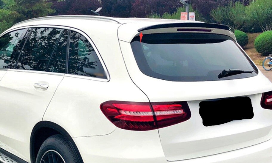 Fit For Mercedes-Benz GLC 2016-2021 Carbon Fiber Roof Spoiler (stick on)
