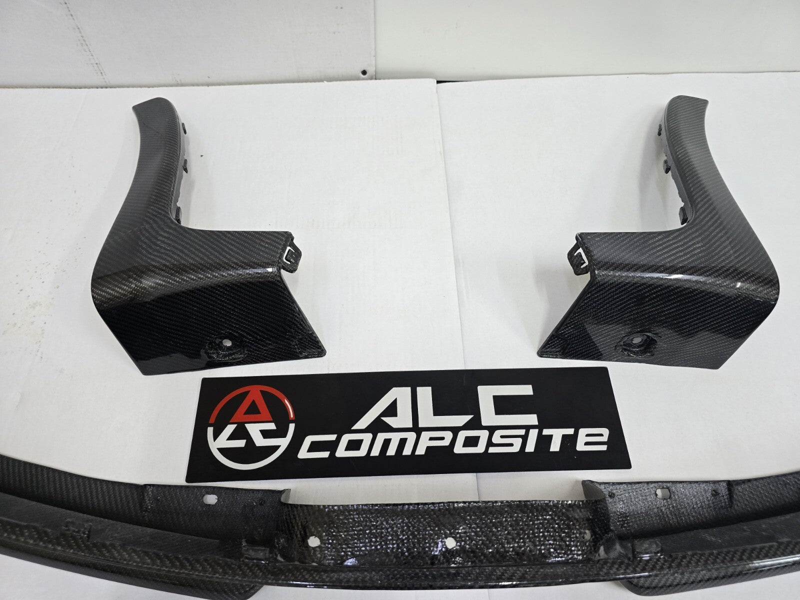 Fit For Porsche 911 991.1 GT3 RS Carbon Fiber Rear Lip/Skirt With Side Appendage