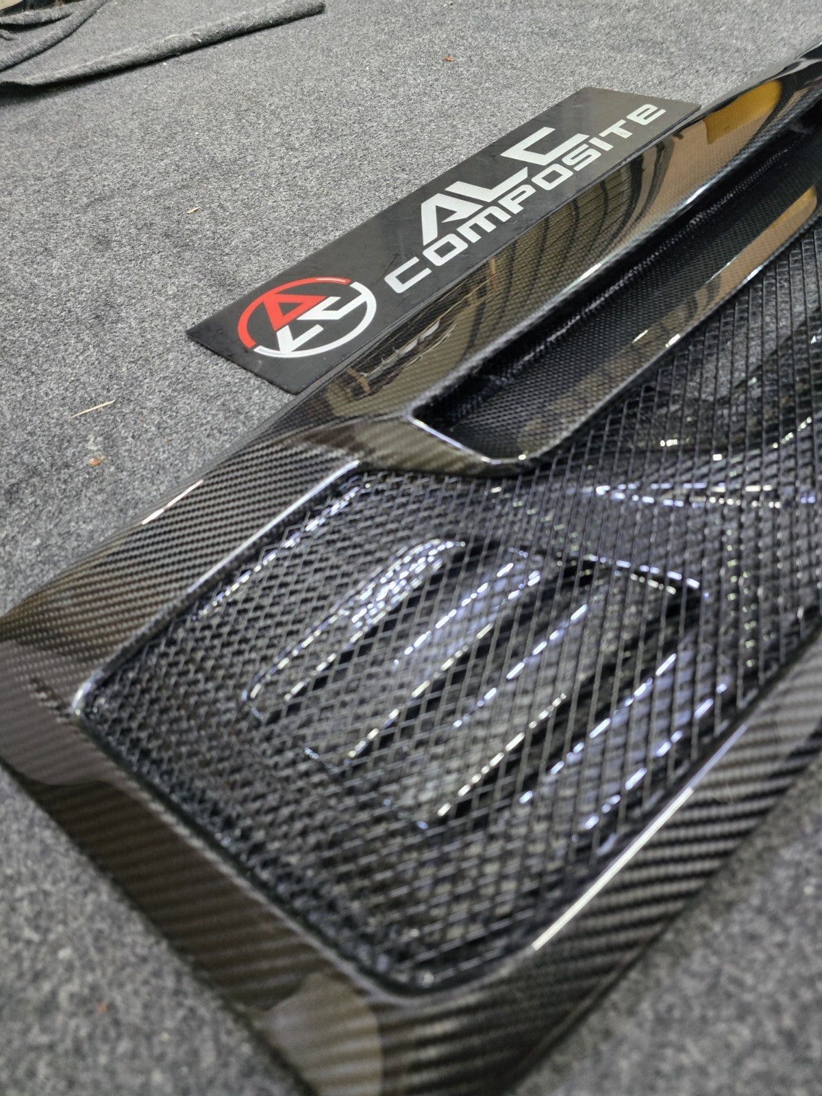 For 11'-16' Porsche Carrera 911 991 Dry Carbon Rear Trunk Deck Lid Grill 911R