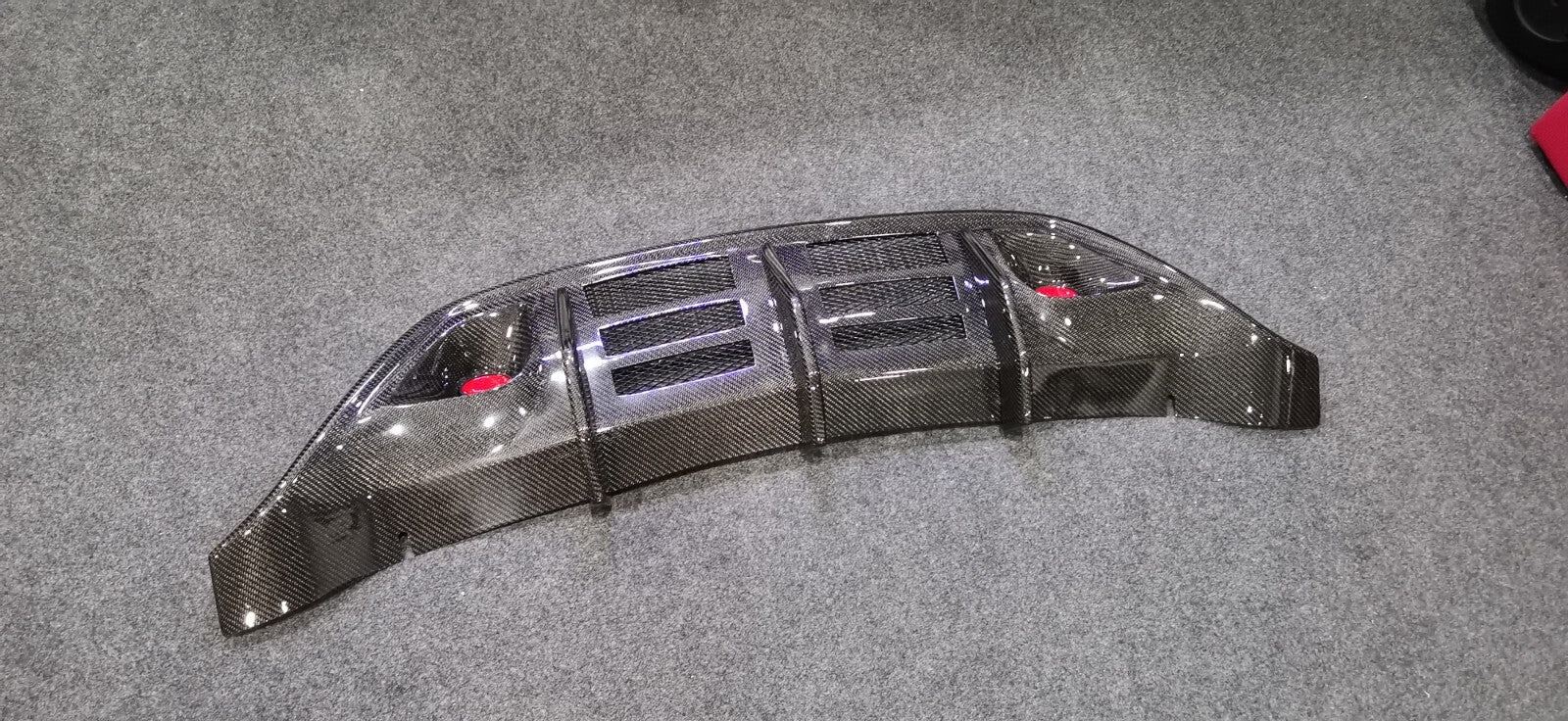 Fit For 08-16 Nissan Skyline GTR R35 WLD Style Rear Bumper Carbon Fiber Diffuser