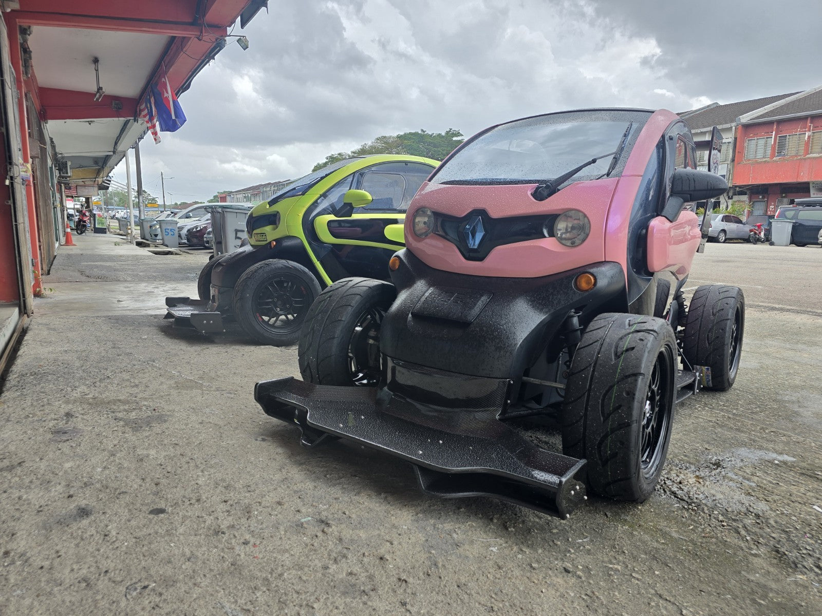 Fit For Renault Twizy ALC Composite F1 Design Kit