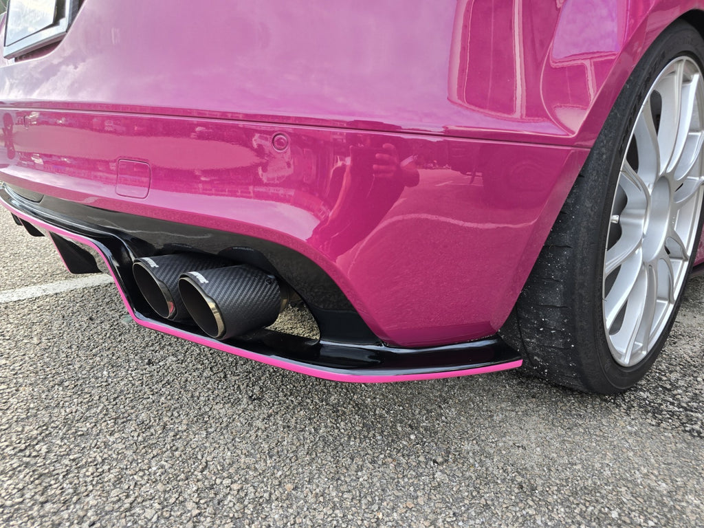 Fit For Audi TTS/TTRS MK2 8J FRP Rear bumper Lower Valance/Diffuser Replacement