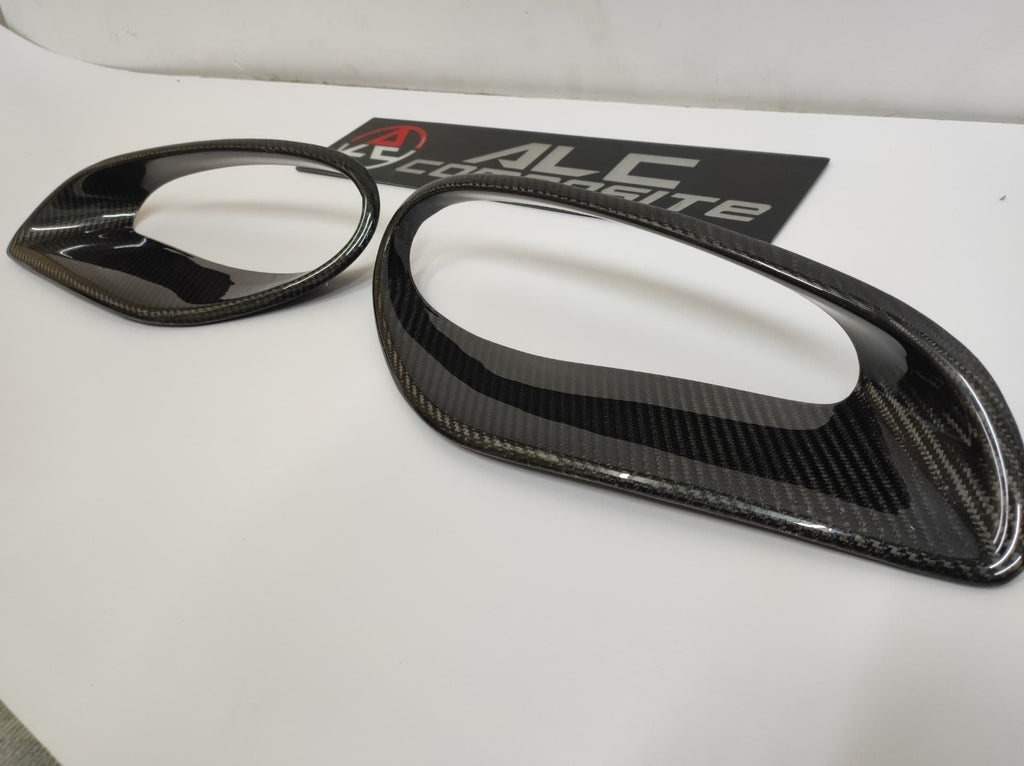 For Porsche 911 991 Turbo S 14-18 Dry Carbon Side Fender Air Vent Intake Covers