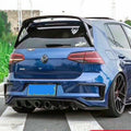 Fit For 15-19 VW Golf GTI MK7 Rear Spoiler Wing Non painted (Fiberglass) 
