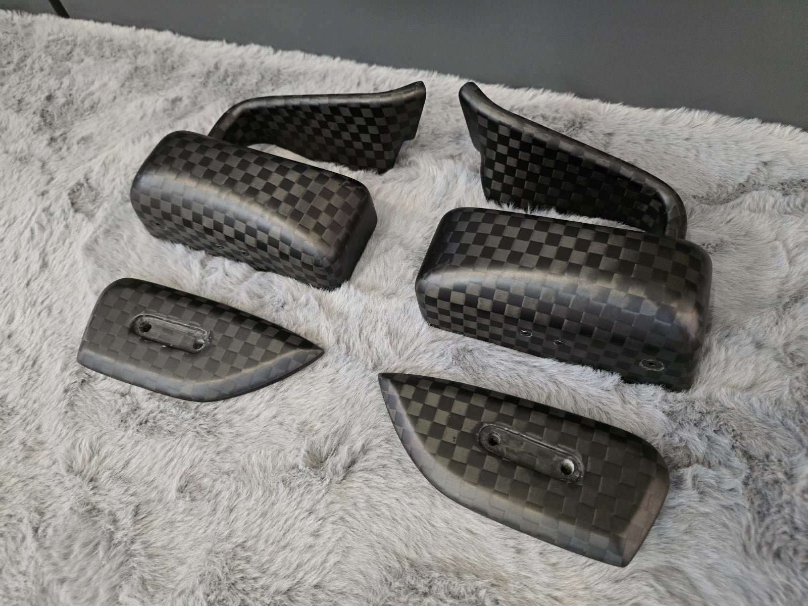 ALC LMGT Spread Tow Carbon Fiber Side Mirror Fit For Honda Civic FL5 Type R