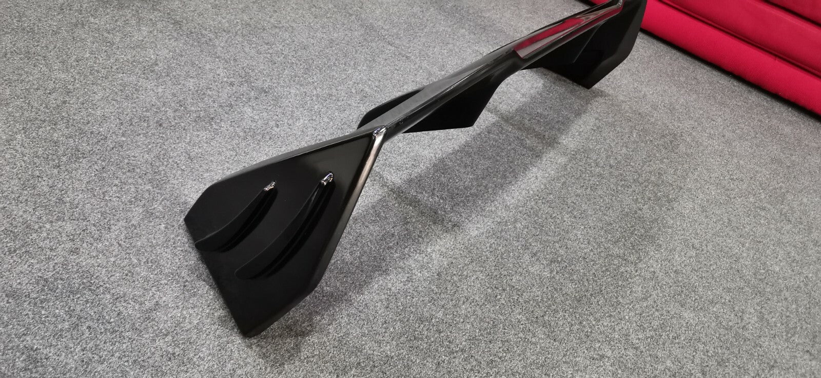 REAR BONNET SPOILER WING UNPAINTED FIT FOR TOYOTA GR YARIS GXPA16 TOM's STYLE