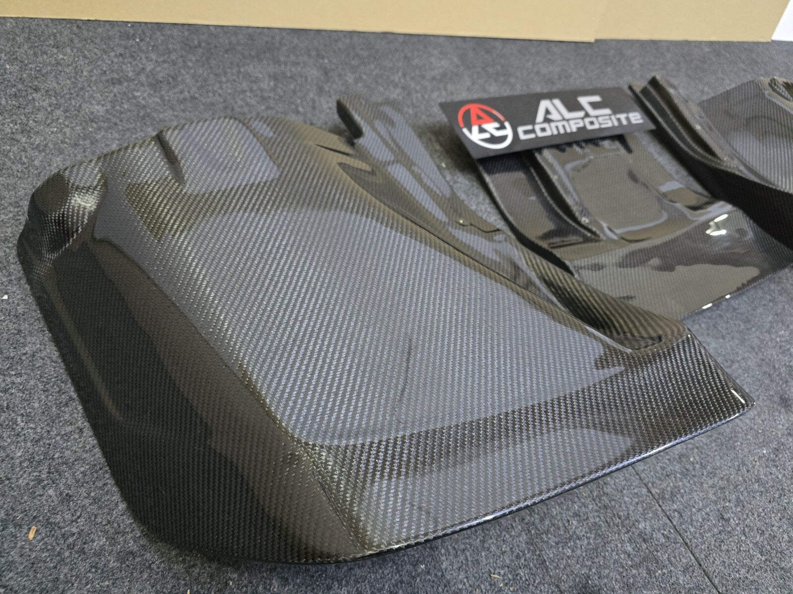 Fit For Audi R8 08-15 Rear Bumper Diffuser/Valance 3pc Add On Set Lip