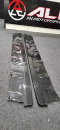 Fit For Audi R8 Gen 1 Carbon Fiber Side Skirt Extensions 2008 to 2015