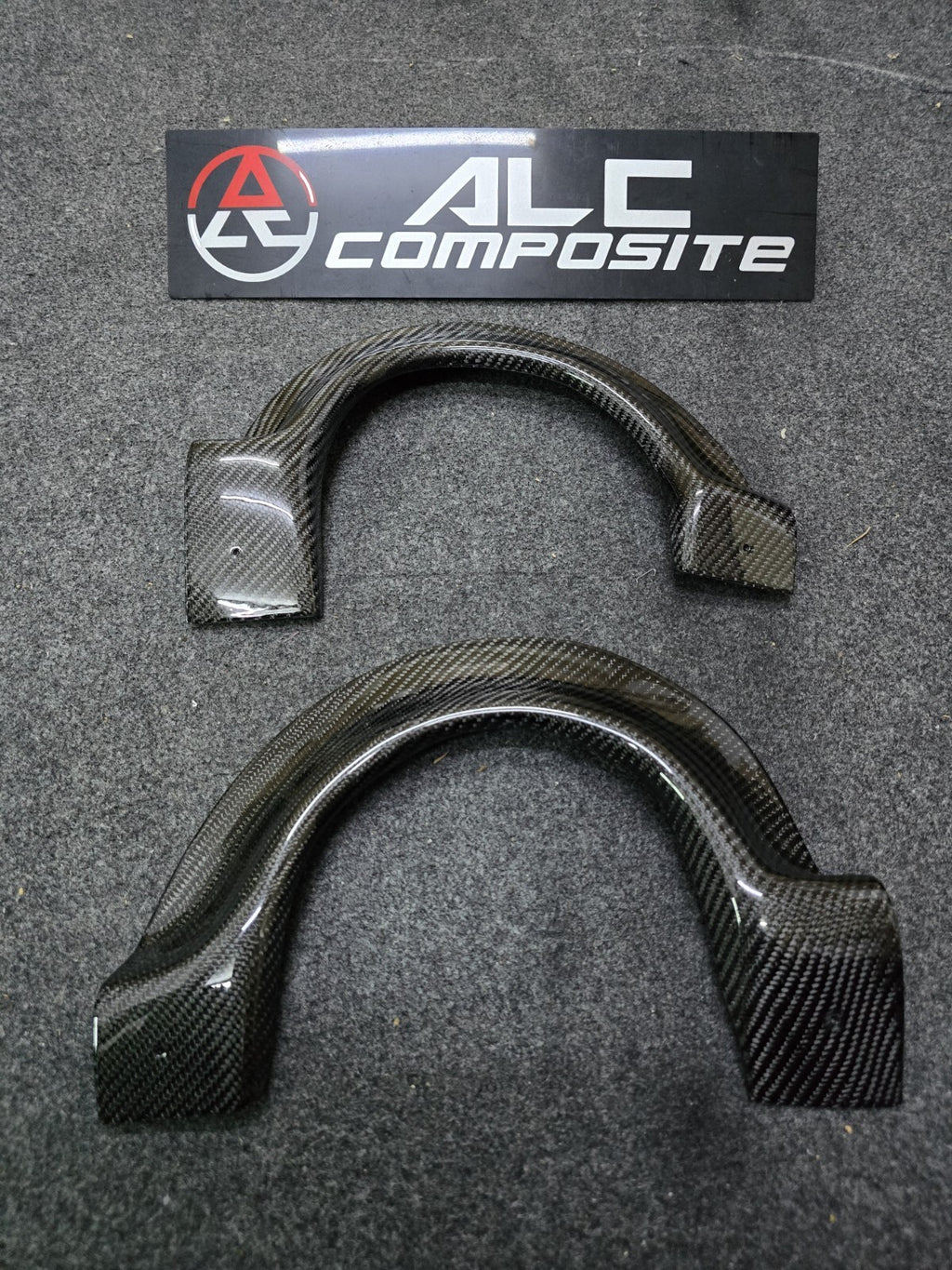 ALC Carbon Fiber Rear Bumper Exhaust Heat Shield Cove For 04-09 Honda S2000 AP2