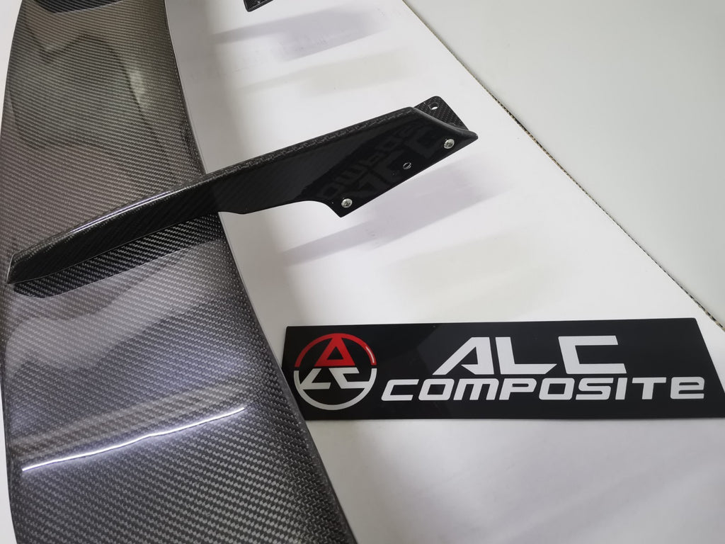 Fit For golf MK7 ALC Composite design Carbon Fiber Rear GT wing W/Carbon bracket