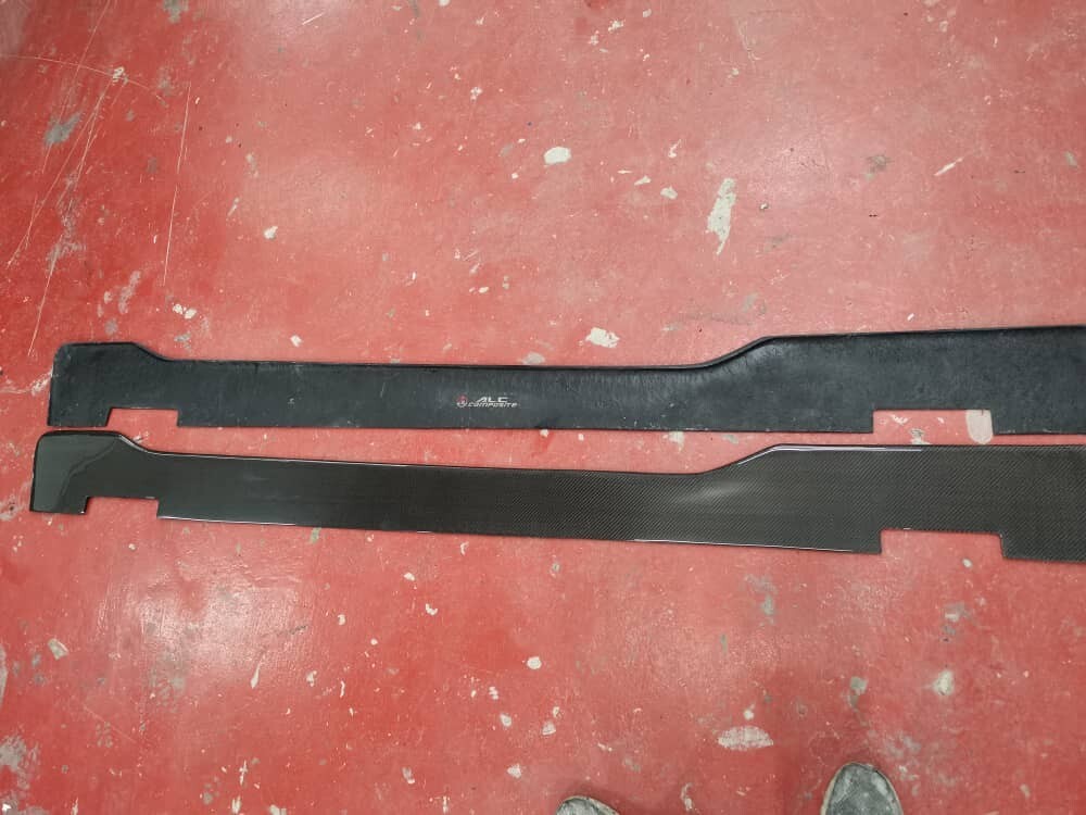 Fit For Nissan R32 GTR PANDEM Carbon Fiber SIDE SKIRT EXTENSIONS