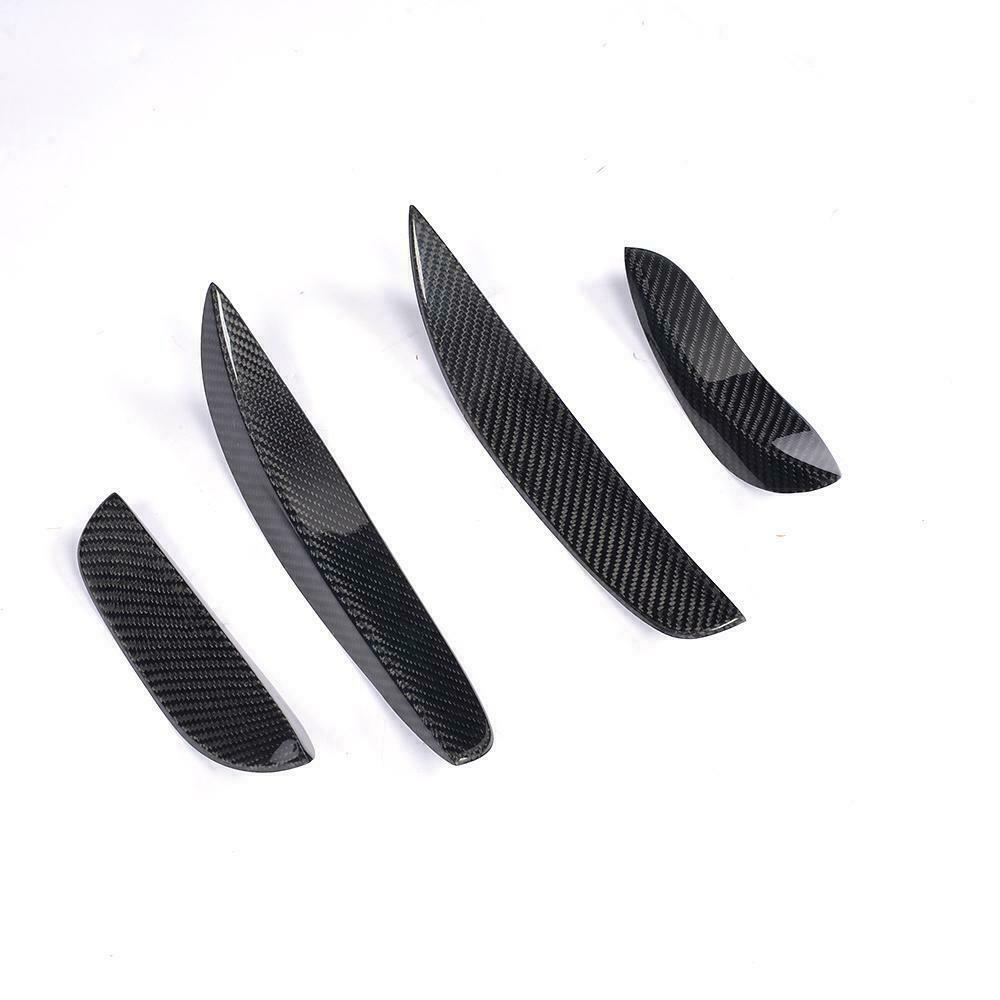 Universal Carbon Fiber Canard 4pc set For VW/Porsche/BMW/Mercedes/Audi