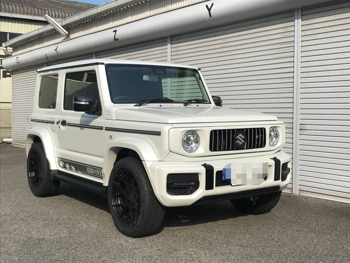 Fit For SUZUKI JIMNY JB64/JB74 G62 AO STYLE FULLSET FRP BODYKIT w/Instruction