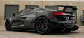 Fit For Audi R8 08-15 Rear Bumper Diffuser/Valance 3pc Add On Set Lip