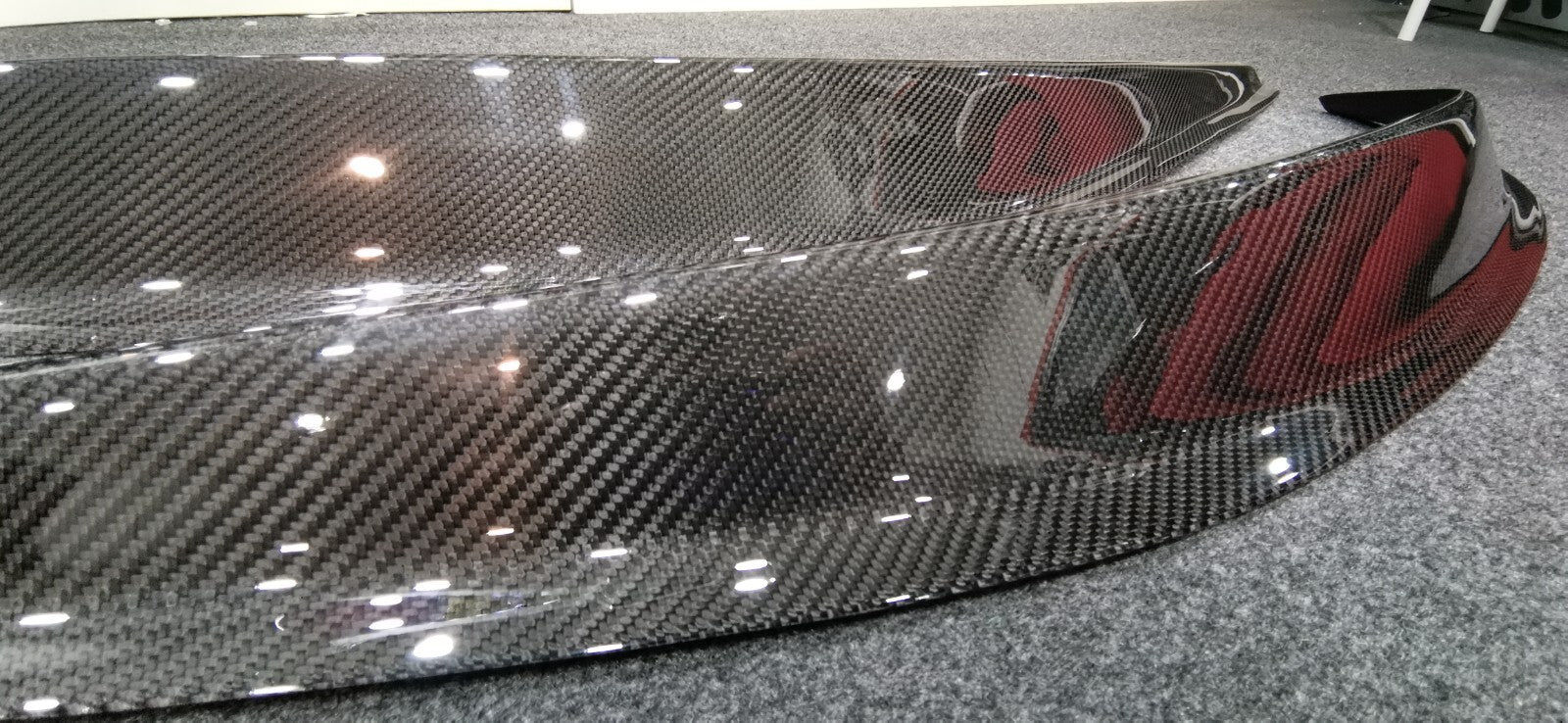 Fit For Mazda RX7 FD3S/JM1FD 1991-1997 Dry Carbon Fiber Door Visor (Stick On)