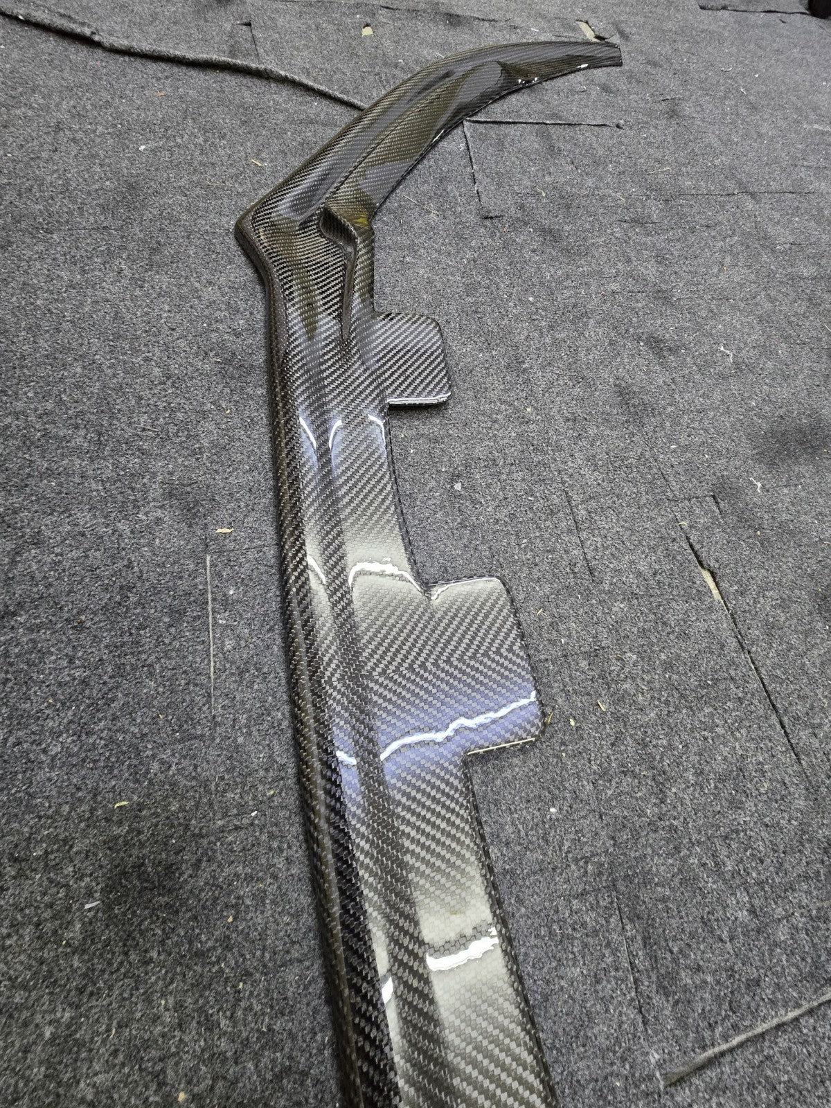 Fit For Audi TTRS MK2 Carbon Fiber Front Bumper Lower Lip Spoiler ALC Design