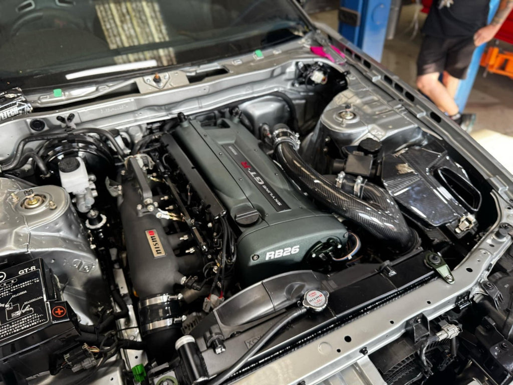 Fit For Nissan GTR RB26 Carbon Airbox
