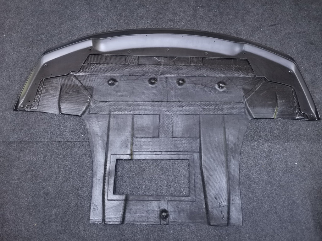 Fit For Honda Civic FD2R ALC Dry Carbon Front Diffuser (For Spoon Sport Bumper)