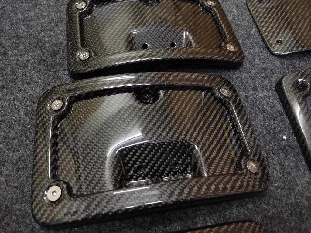 Carbon Fiber License Plate Frame Fit For Harley Davidson