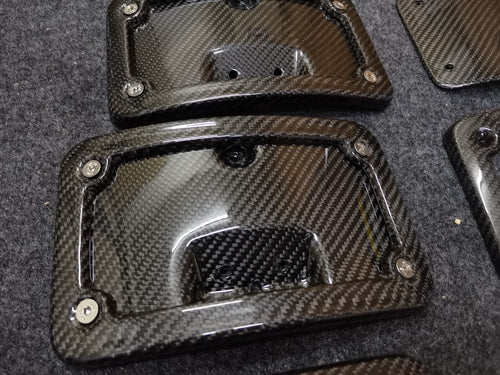 Carbon Fiber License Plate Frame Fit For Harley Davidson