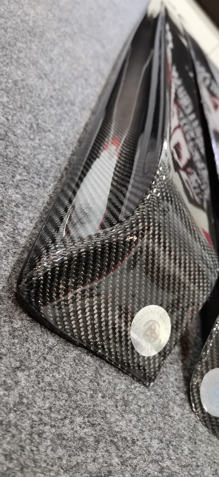 Fit For Nissan R32 GTR Carbon Fiber SIDE SKIRT EXTENSIONS (For N1 side skirt)