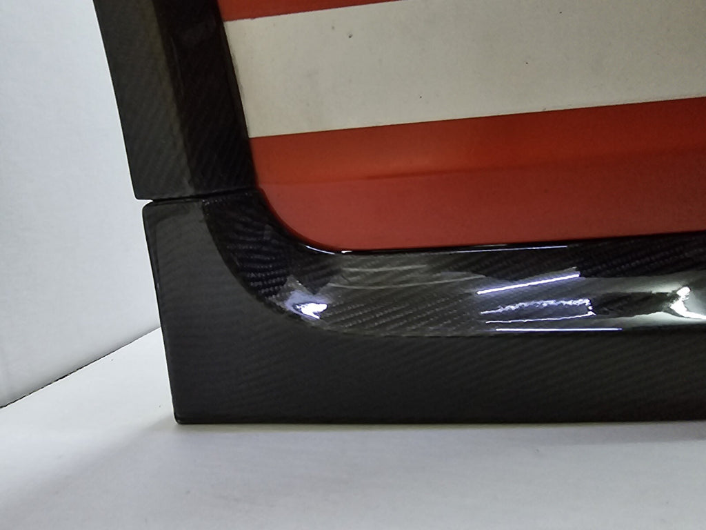 Fit For Porsche 911 991.1 GT3 RS Carbon Fiber Front Spoiler With Side appendages