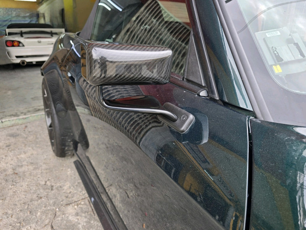 ALC Dry Carbon Fiber Spread Tow Plain Weave LMGT Side Mirror (Universal/H.S2000)