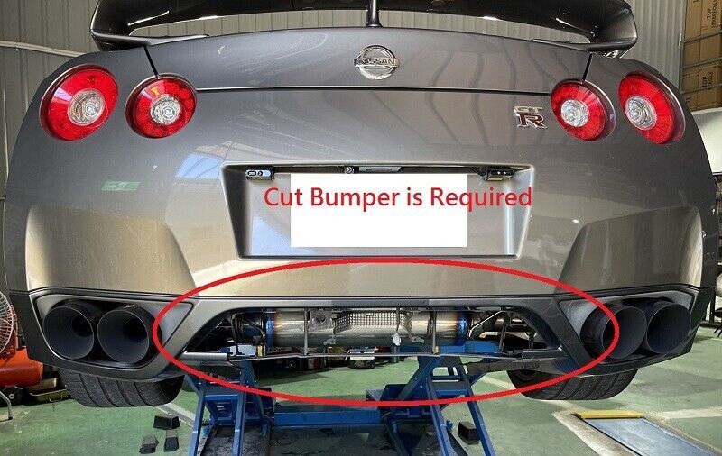 Fit For 08-16 Nissan Skyline GTR R35 WLD Style Rear Bumper Carbon Fiber Diffuser