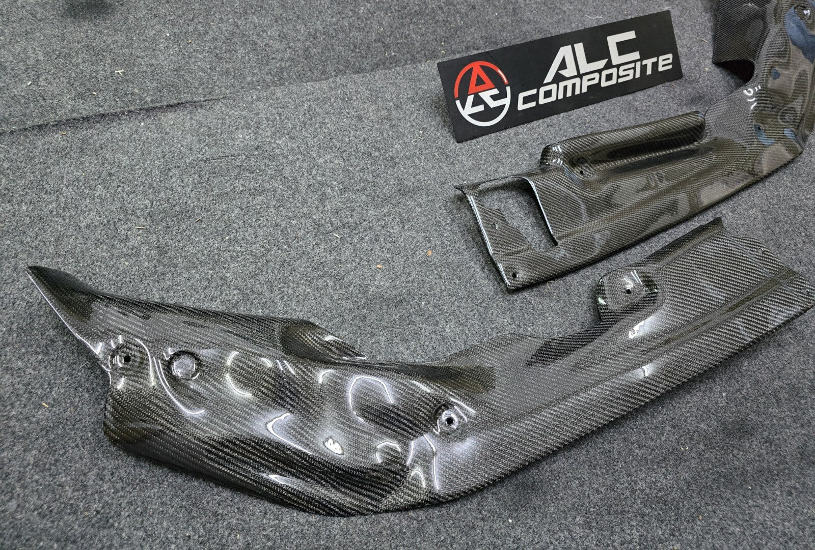 ALC Design Carbon Fiber Radiator Cooling Plate Toyota GT86/FRS, Subaru BRZ 13-20