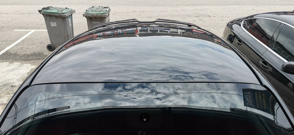 Fit For Smart fortwo 453 Carbon Fiber Roof Panel Replacement Part (NOT COVER)