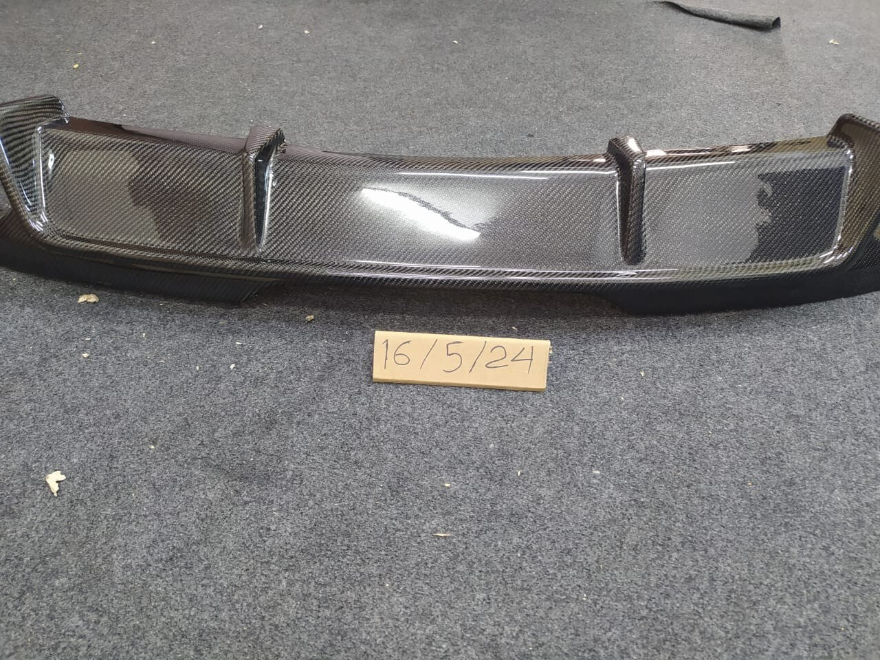 Fit For Audi TTS/TTRS MK2 8J Carbon Fiber Rear bumper Lower Valance/Diffuser