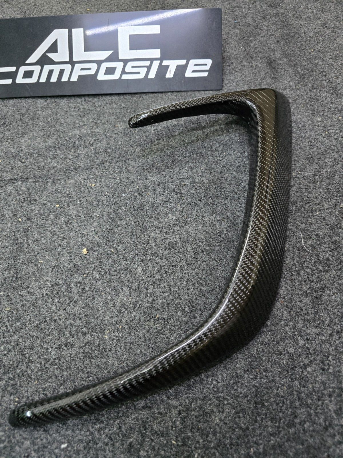 Rear Bumper Side Vents carbon fiber Trims Fit For Benz W205 C63 Coupe AMG 15-18