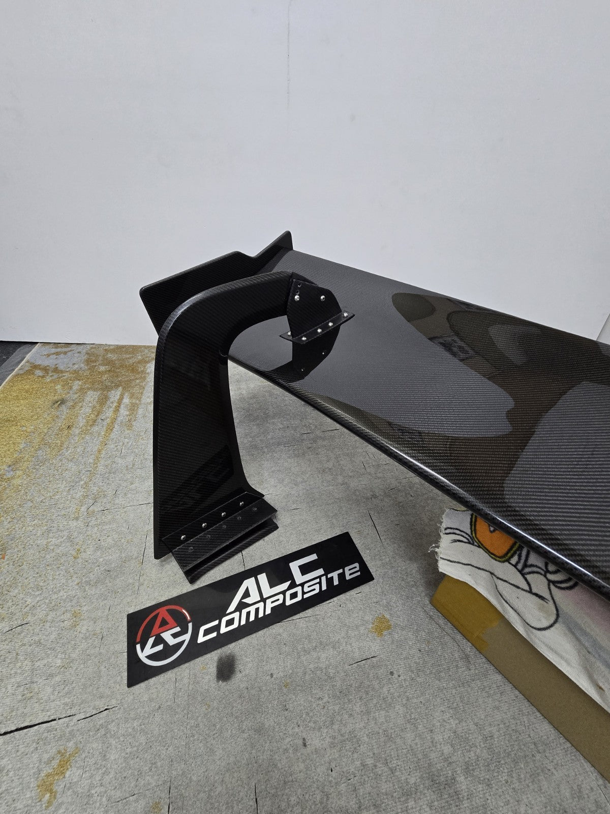 Fit For BMW G82 M4 ALC Composite Dry Carbon Fiber GT3 Rear Spoiler Wing 1800mm 