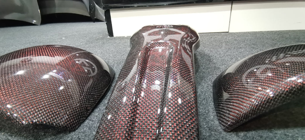 Full Carbon Fiber Dash Cover Fit For Harley Davidson Softail S & ST 2018 Up