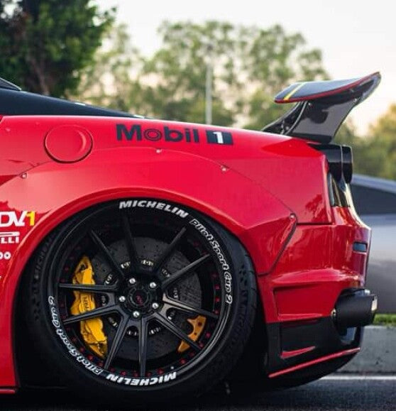Fit For Ferrari F430 ESP Style Carbon Fiber Rear Wing 04-09