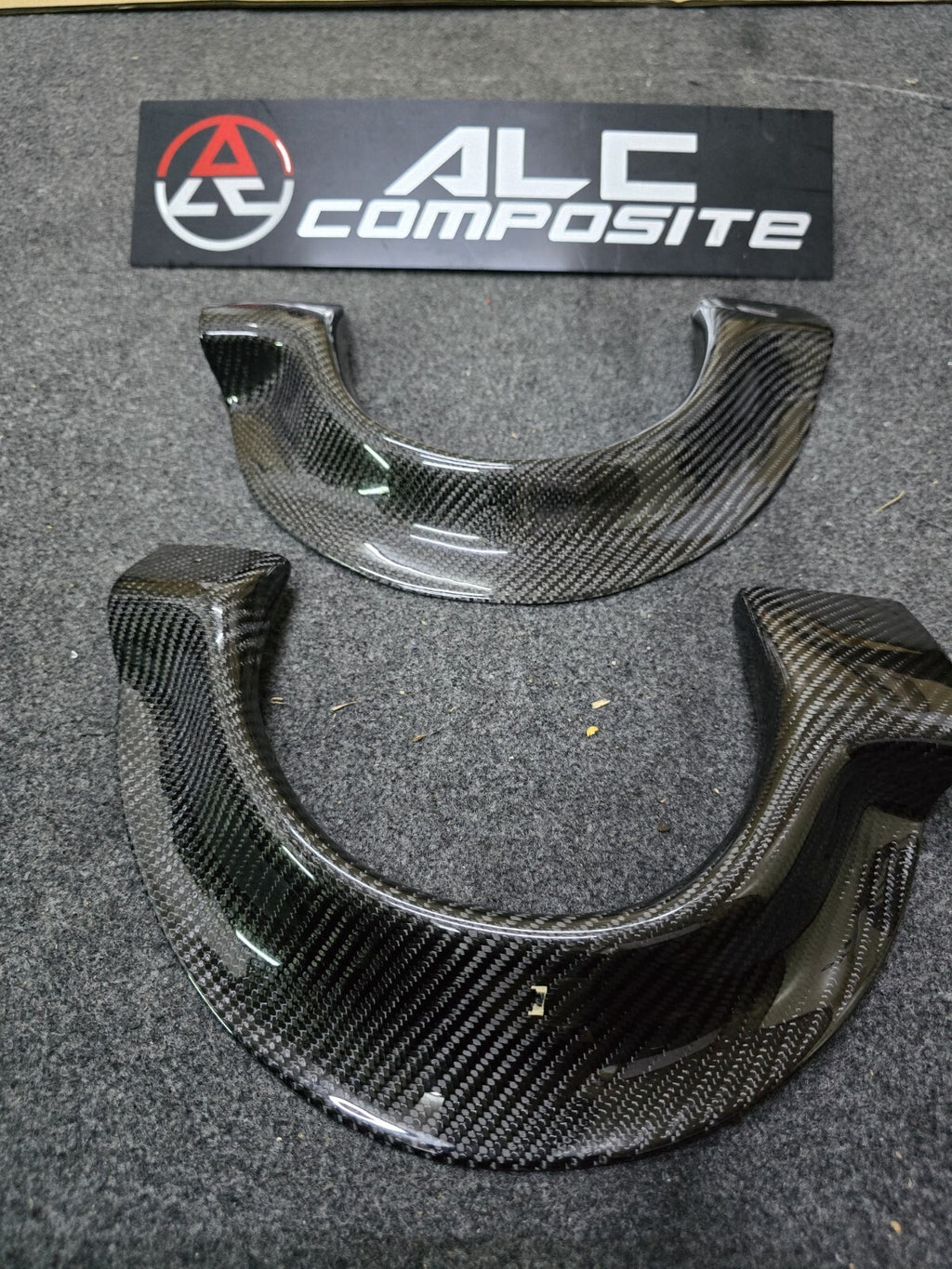 ALC Carbon Fiber Rear Bumper Exhaust Heat Shield Cove For 04-09 Honda S2000 AP2